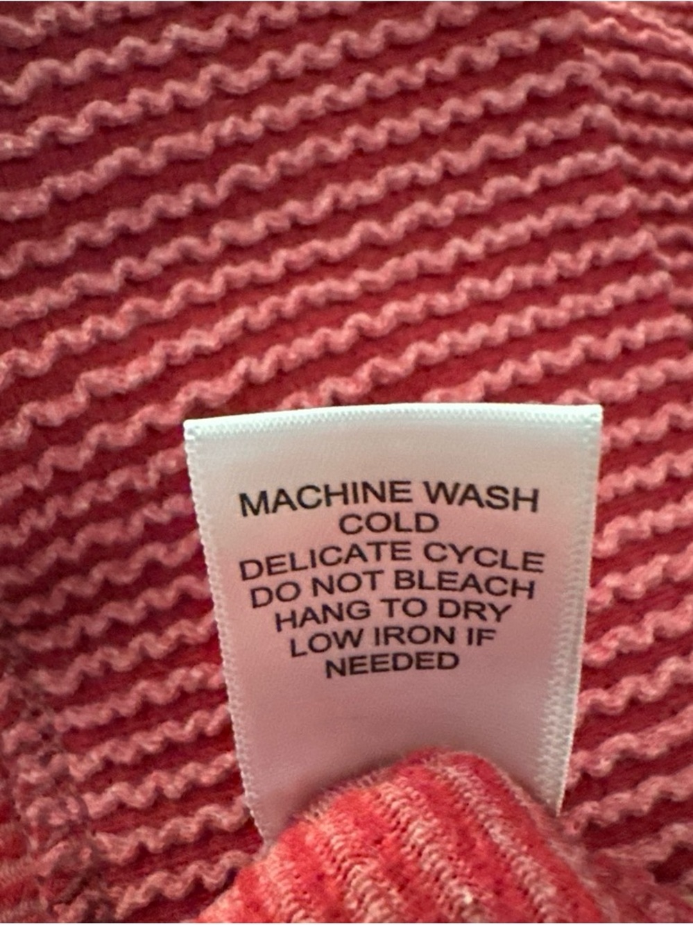 W210. Altar'd State Ribbed Crewneck Sweater in Raspberry - Picture 7 of 7